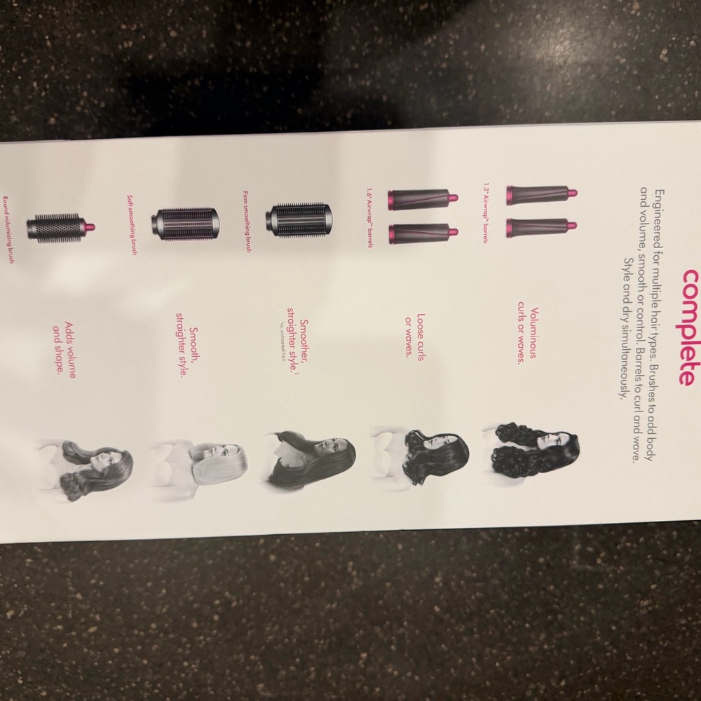 Dyson Airwrap Styler - Fuchsia and Gray - Picture 8 of 8